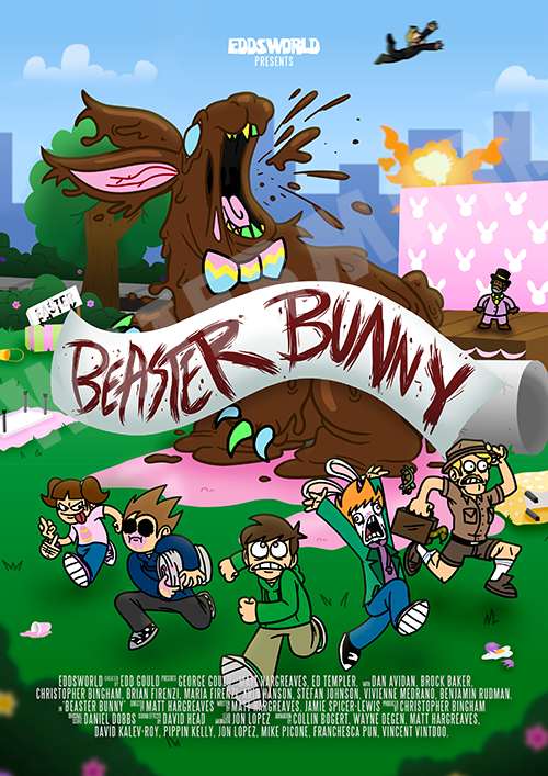 NEW POSTERS! Beaster Bunny and Spares official merch! – Eddsworld