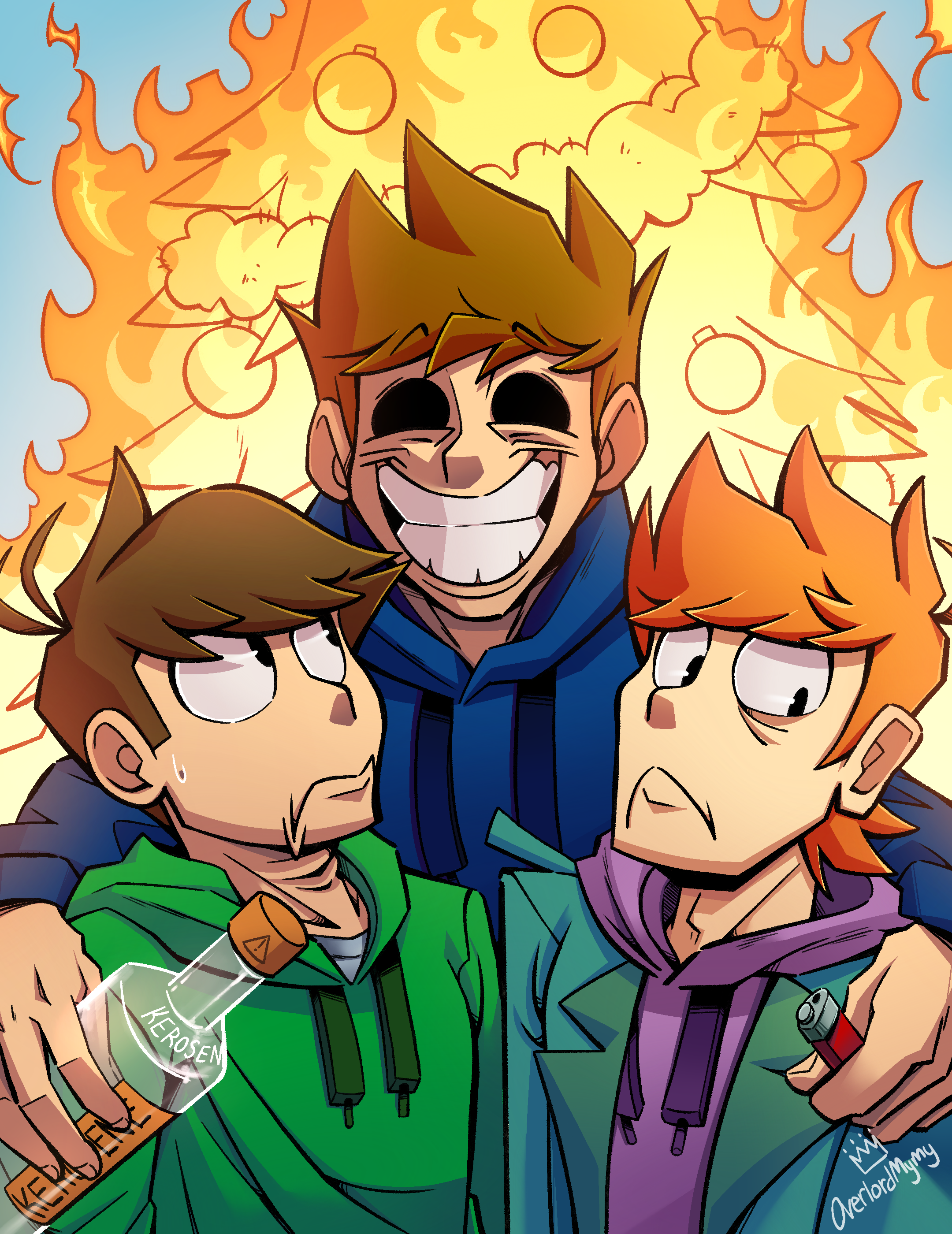 An eddheads fanarts — treasureart: eddsworld matt fanart? in my 2019?