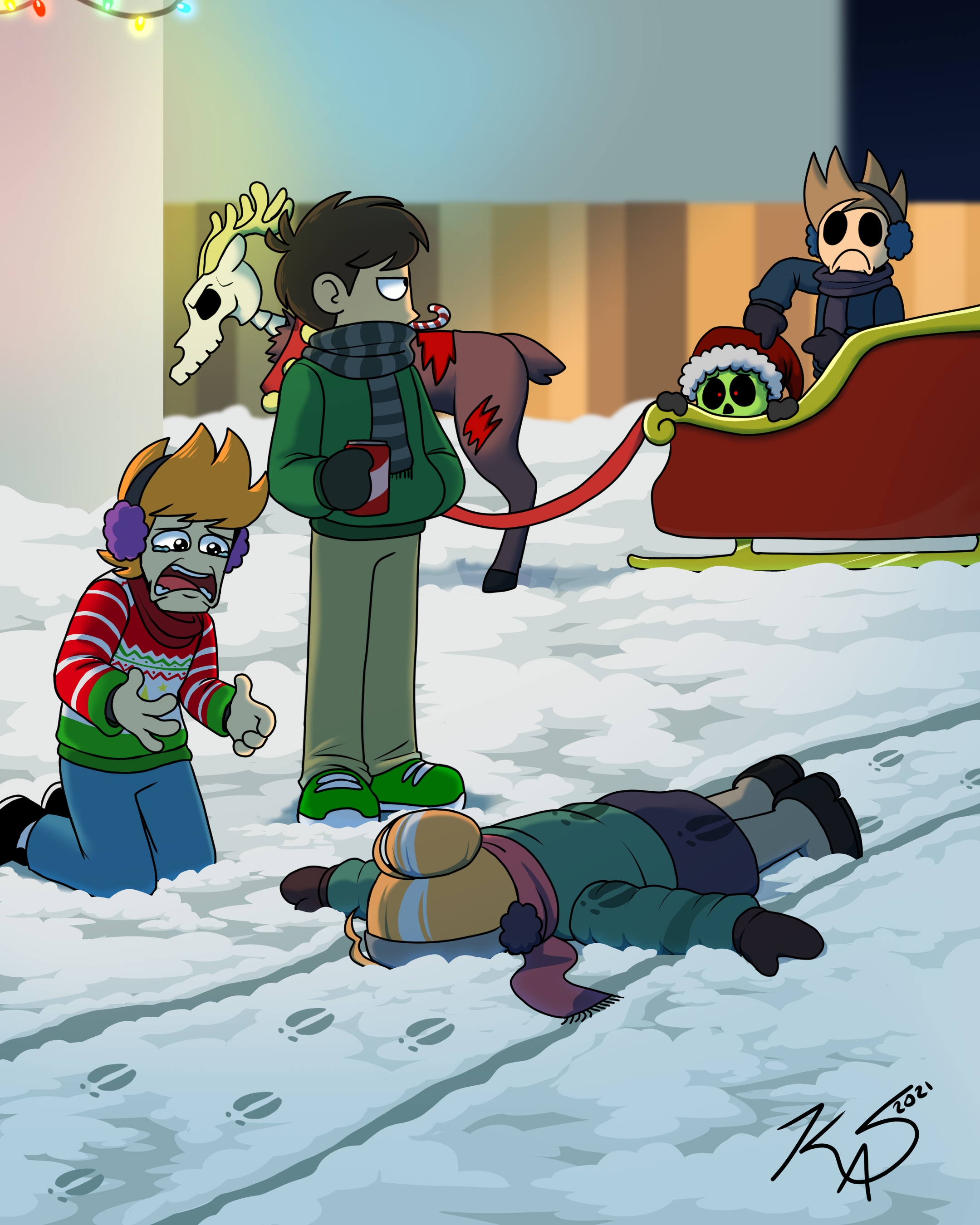 Eddvent Day 3 – Teevz – Eddsworld