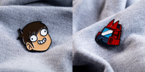 EW Pins Edd and Giant Robot